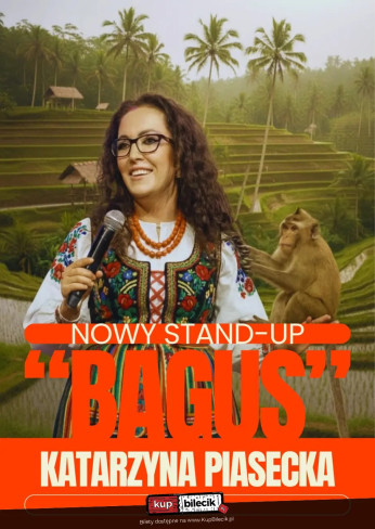 Tomaszów Mazowiecki Wydarzenie Stand-up Nowy program stand-up "BAGUS"